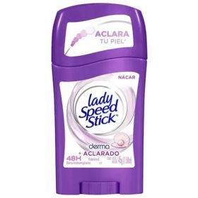 Desodorante Lady Speed Stick Derma Perla En Barra 45g Fragancia Aloe Vera