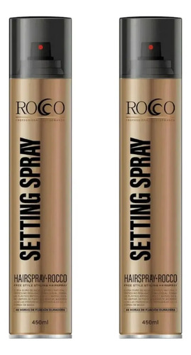 D_947480-Mlc113767524491_062026-O.jpg Pack Rocco Fijador Fuerte Setting Spray 450 Ml X2 - Imagen 1