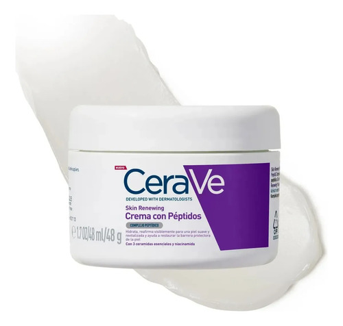 Cerave Skin Renewing Crema Con Péptidos 48 G