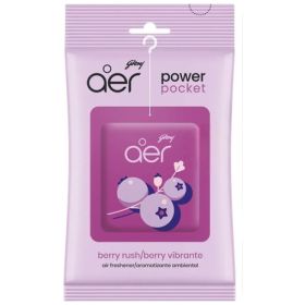 AER POWE POCKET AROMATIZANTE AMBIENTAL BERRY VIBRANTE 10G