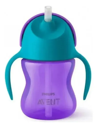 D_949774-Mlc113767822647_062026-O.webp Vaso Straw Cup Con Sorbete 9M+ X 200 Ml Violeta - Imagen 1
