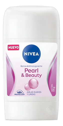 D_953455-Mlc97995752769_112025-O.jpg Nivea Antitranspirante Aclarante 48H En Barra 54G - Imagen 1