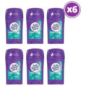 Pack 06 Lady Speed Stick Antitras Orchard Blossom Barra 45g Orchard Blossom (orquídea Y Manzana)