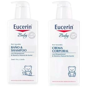 Pack Eucerin Baby Shampoo Y Crema Corporal 400ml Cu