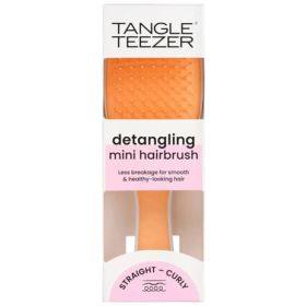 The Mini Ultimate Detangler Ice Blue & Sweet Orange Naranja