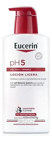 D_967698-Mlc83054860077_032025-O.jpg Eucerin Ph5 Loción Hidratante Piel Seca Y Sensible 400Ml Neutra - Imagen 1