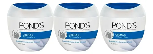 D_968527-Mlc97833101511_112025-O.webp Pack Crema Ponds S Nutritiva Humectante 100G X3 - Imagen 1