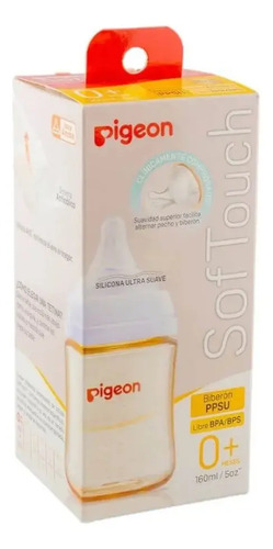 D_969780-Mlc78414504086_082024-O.jpg Pigeon Softouch Pigeon Ppsu 160Ml Color Blanco - Imagen 1