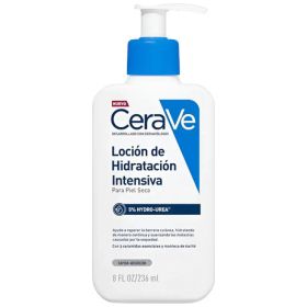 Cerave Loción Hidratante Intensiva De Rostro Y Cuerpo Para Piel Muy Seca E Irritada Con Hydro-urea Al 5% Y Ceramidas Esenciales, Hidrata Y Restaura La Barrera De La Piel, Con 236 Ml Neutra