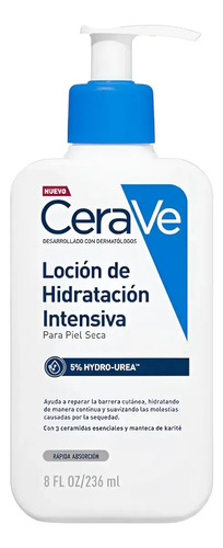 Cerave Loción Hidratante Intensiva Con Hydro-Urea 5% Y Ceramidas 236 Ml