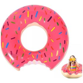 FLOTADOR INFLABLE PARA PISCINA 70CM DONA ROSADA