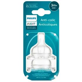 AVENT CHUPETE DE MAMADERA ANTI-COLIC 3 MESES 2 UN SCY763/02