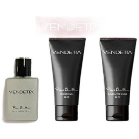 Tripack Piero Butti Vendetta Perfume After Shave y Gel Ducha