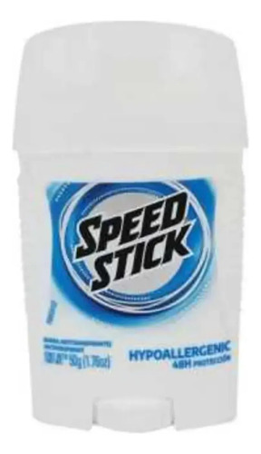 D_984690-Mlc111918896354_062026-O.jpg Speed Stick Hipoalergenico Antitranspirante En Barra 50G - Imagen 1