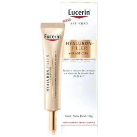 Eucerin Hyaluron Filler Elasticity Contorno Ojos Anti Edad Fps15 Arrugas Profundas Firmeza Elasticidad Piel Madura Uva 15ml Todo Tipo De Piel Día/noche