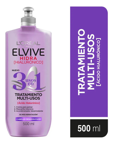 D_988824-Mla99372895792_112025-O.jpg Elvive Hidra Hyaluronic 3In Cpp Cr - Imagen 1