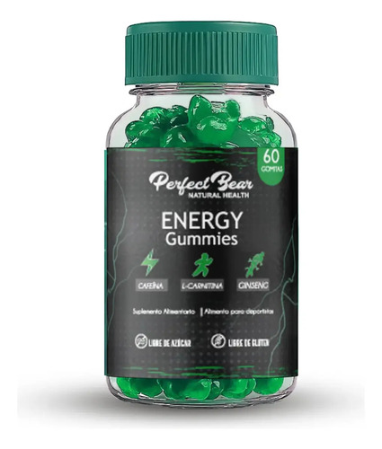D_990055-Mlc94029265994_102025-O.jpg Perfect Bear Energy Gummies 60 Gomitas - Imagen 1