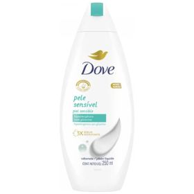 DOVE JABÓN LÍQUIDO PIEL SENSIBLE SERUM HIDRATANTE 250ML