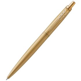 Bolígrafo Parker Jotter Retráct - Unidad Color De La Tinta Negro Color Del Exterior Oro Acero Inoxidable