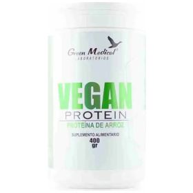 VEGAN PROTEIN GREEN MEDICAL PROTEÍNA DE ARROZ 400ML