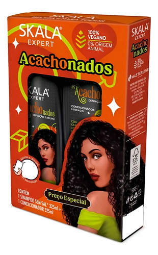 D_996275-Mlc89068804787_072025-O.jpg Skala Pack Shampoo Y Acondicionador Acachonados 325 Ml Cu - Imagen 1