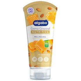 ALGABO CREMA CORPORAL NUTRITIVA MIEL Y ALMENDRA 200ML